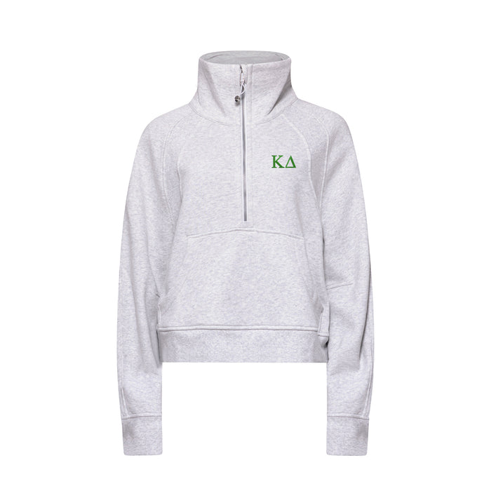 Kappa Delta lululemon Scuba Oversized Funnel-Neck Half Zip