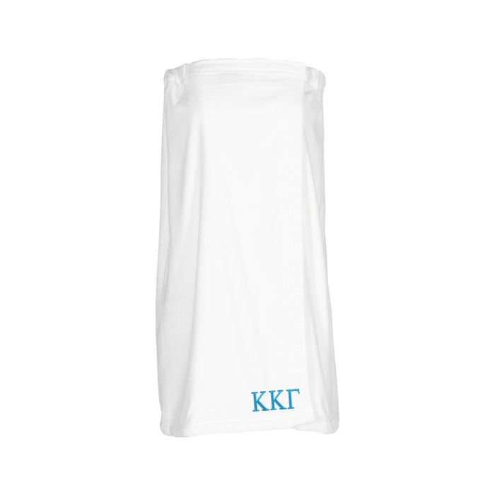 Kappa Kappa Gamma Terry Velour Spa Wrap