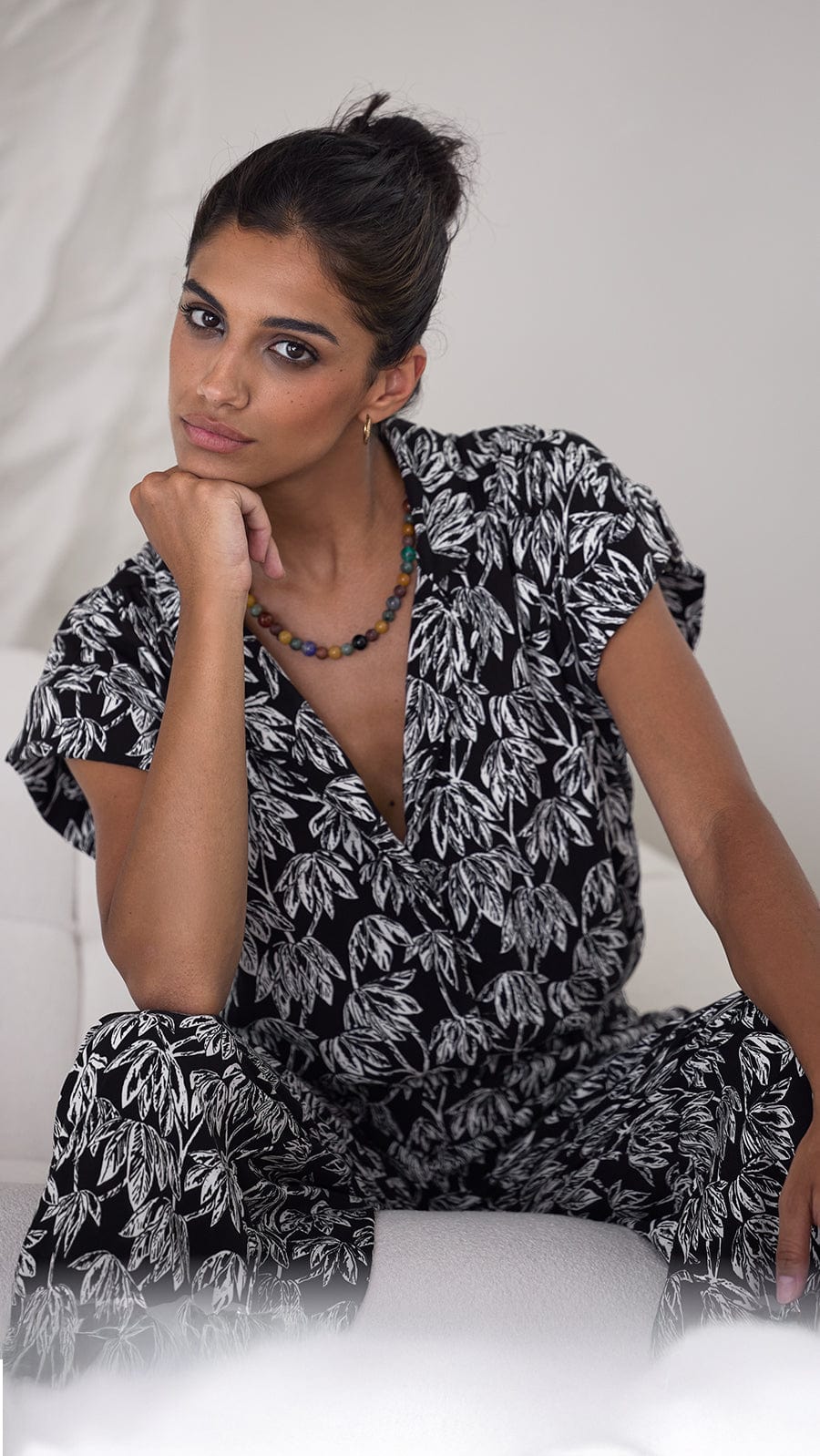 Chela Muse Jumpsuit - Canopy Black