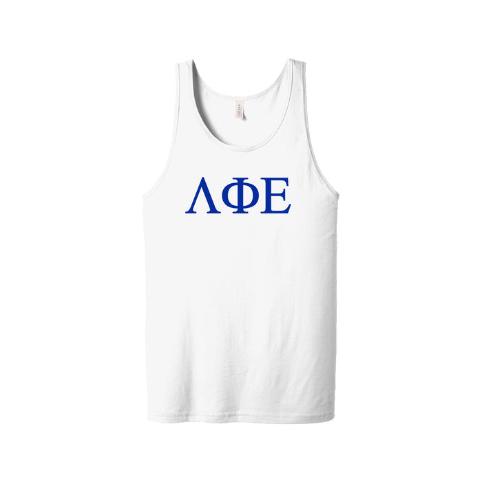 Lambda Phi Epsilon Fraternity Jersey Tank Top