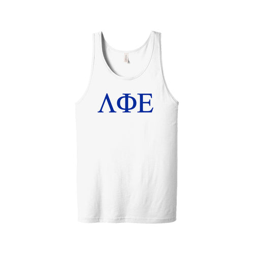 Lambda Phi Epsilon Fraternity Jersey Tank Top