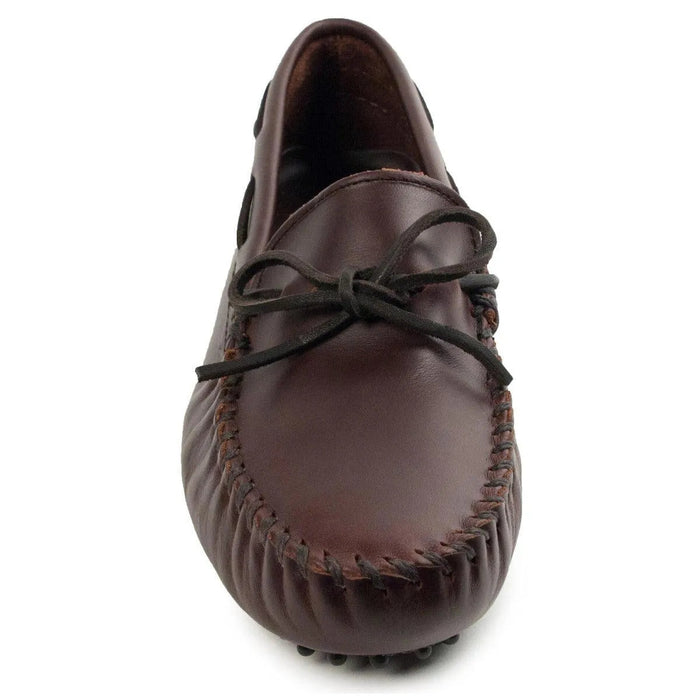 Minnetonka Classic Driver Leather - Mens Moccasin - Hatcountry