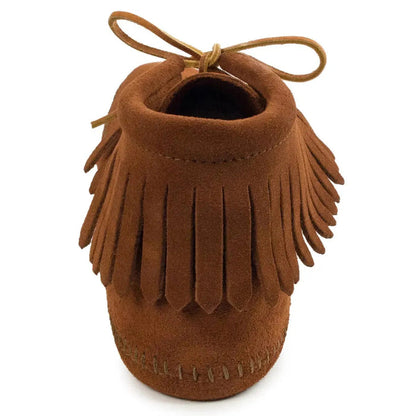 Minnetonka Classic Fringe Softsole Boot - Mens Boots - Hatcountry