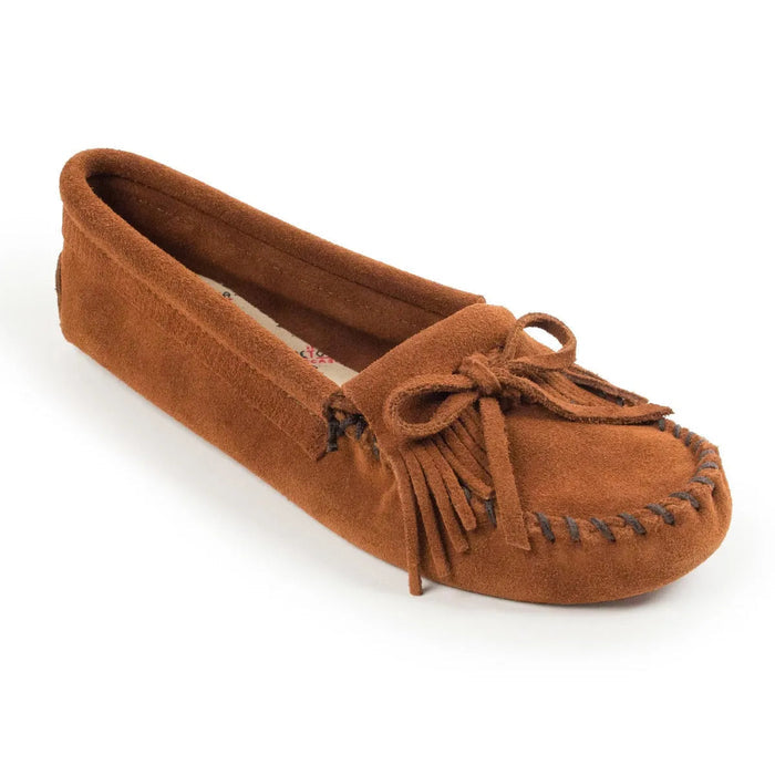 Minnetonka Kilty Softsole Suede Moc - Womens Moccasin - Hatcountry
