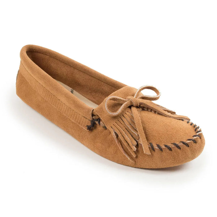 Minnetonka Kilty Softsole Suede Moc - Womens Moccasin - Hatcountry