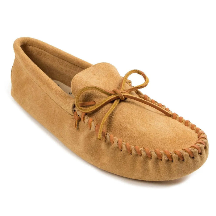 Minnetonka Leather Laced Softsole - Mens Moccasin - Hatcountry