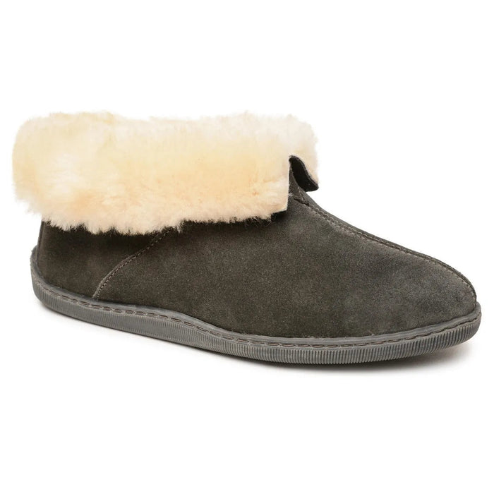 Minnetonka Sheepskin Ankle Boot - Mens Slippers - Hatcountry