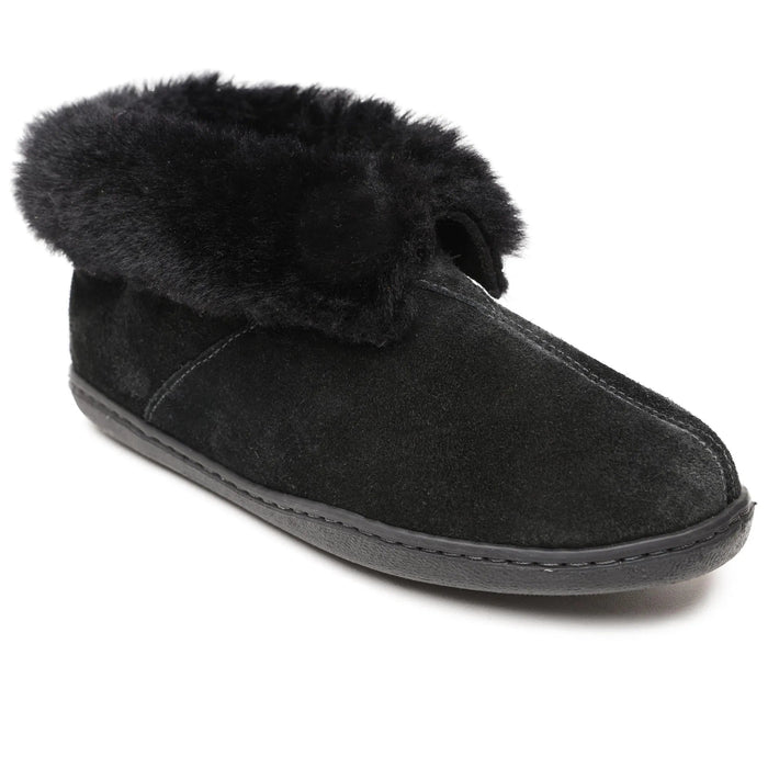Minnetonka Sheepskin Ankle Boot - Womens Slipper - Hatcountry