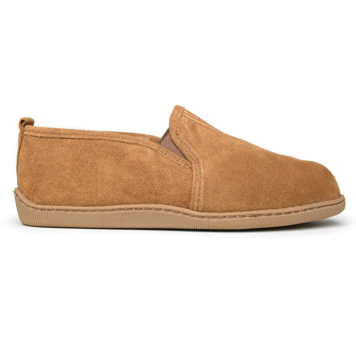 Minnetonka Twin Gore Sheepskin - Mens Slipper - Hatcountry