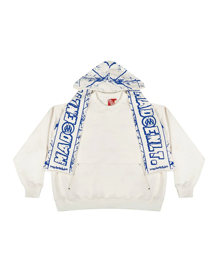 MOLETOM DURAG DE BRUXO CACHECOL DE TIME OFF WHITE - Four Street