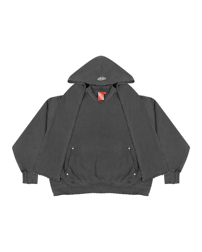 MOLETOM DURAG DE BRUXO CACHECOL DE TIME PRETO - Four Street