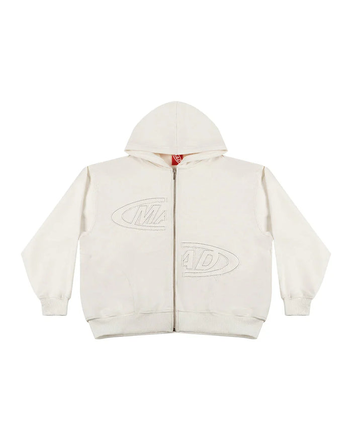 MOLETOM PORTAL 3D OFF WHITE - Four Street