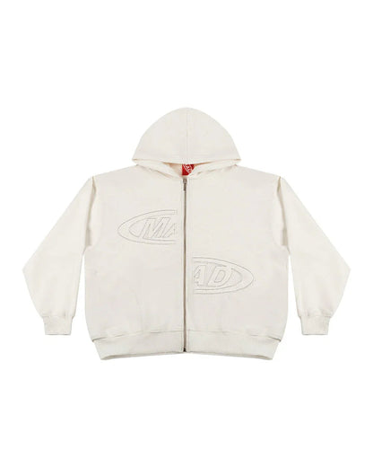 MOLETOM PORTAL 3D OFF WHITE - Four Street