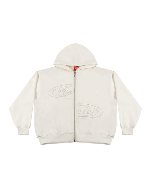 MOLETOM PORTAL 3D OFF WHITE - Four Street