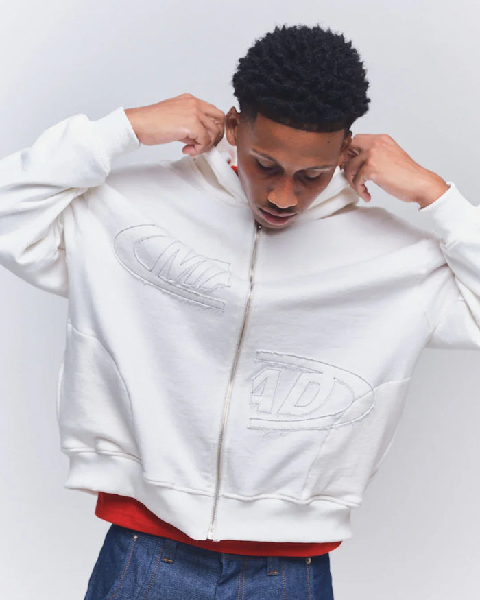 MOLETOM PORTAL 3D OFF WHITE - Four Street
