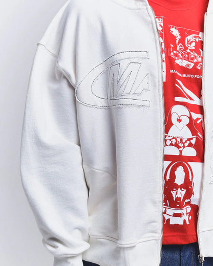 MOLETOM PORTAL 3D OFF WHITE - Four Street