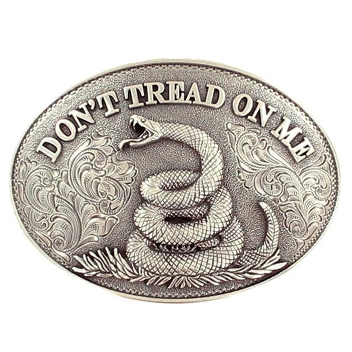 Nocona Don't Tread On Me - Belt Buckle - Hatcountry