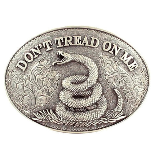 Nocona Don't Tread On Me - Belt Buckle - Hatcountry