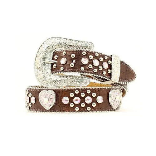 Nocona Heart Studded - Children's Belt - Hatcountry