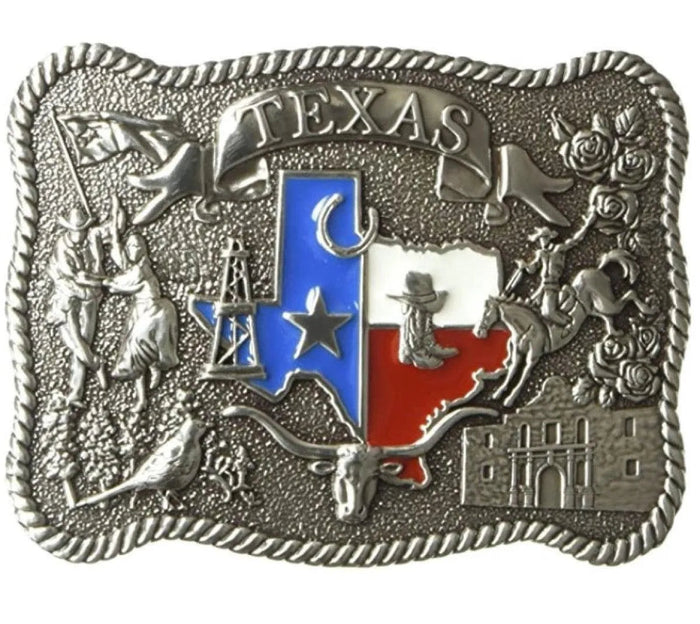 Nocona State of Texas - Belt Buckle - Hatcountry