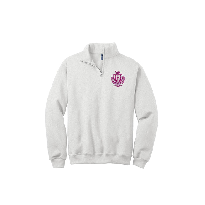 NPC Quarter Zip Sweatshirt - Embroidered Crest