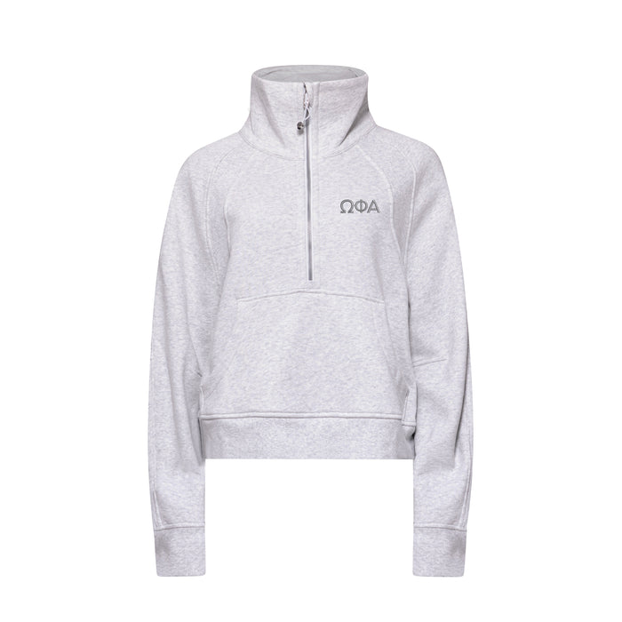 Omega Phi Alpha lululemon Scuba Oversized Funnel-Neck Half Zip