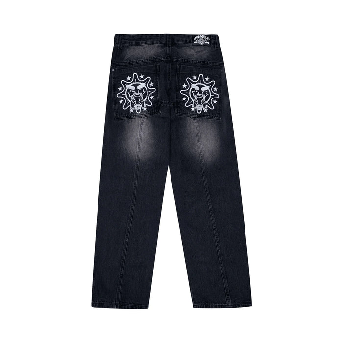 PANTS SUFGLO JEANS DENIM BROWN - Four Street