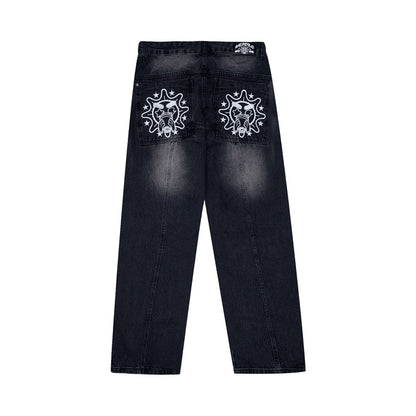 PANTS SUFGLO JEANS DENIM BROWN - Four Street