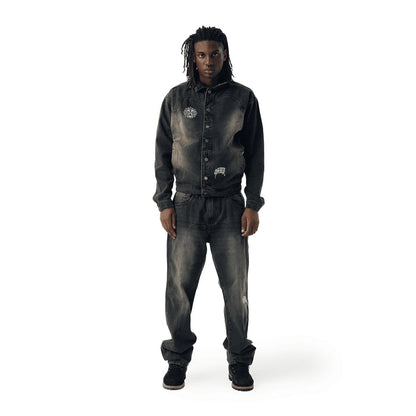 PANTS SUFGLO JEANS DENIM BROWN - Four Street