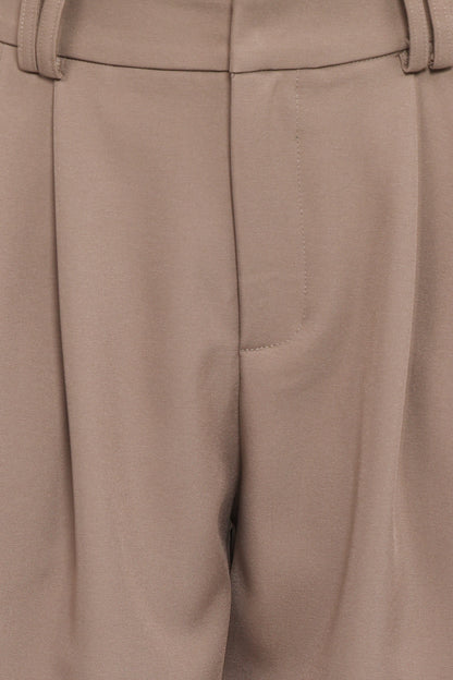 Kathryn Wide Leg Pant - Beige