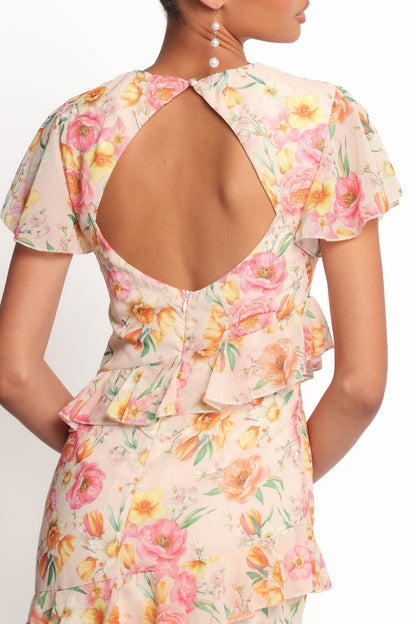 Leila Maxi Dress - Peony