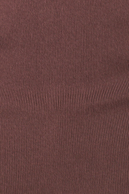 Trinity Long Sleeve Top - Chocolate Brown