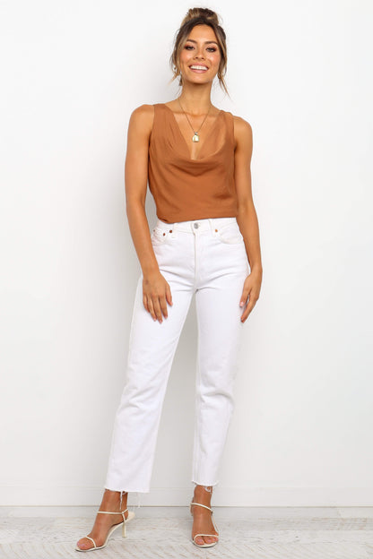 Vinita Top - Rust