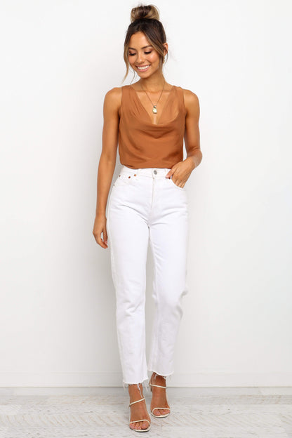 Vinita Top - Rust