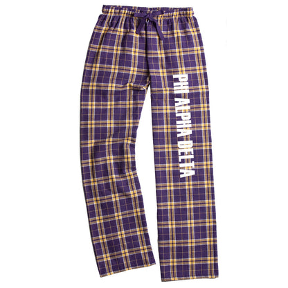 Phi Alpha Delta Flannel Pants