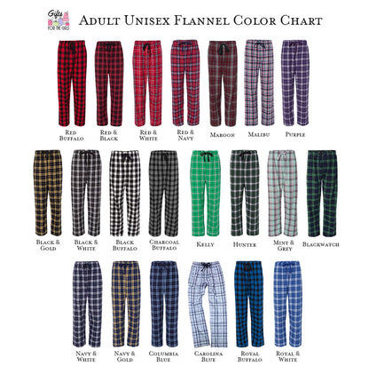 Phi Beta Sigma Flannel Pants