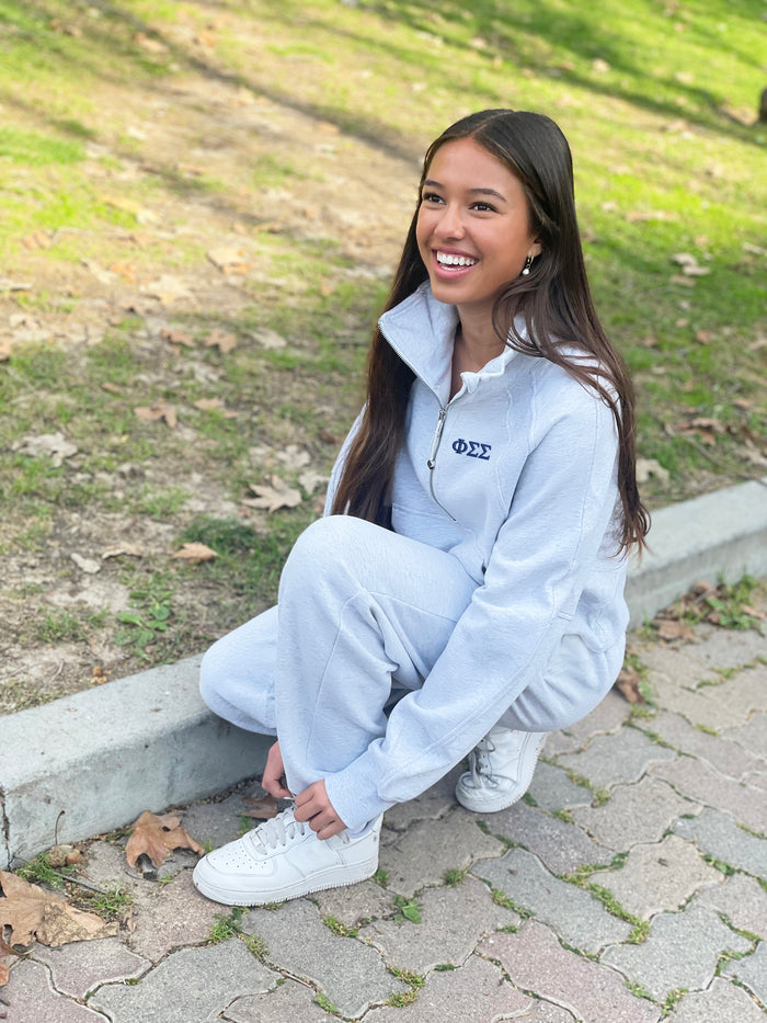 Phi Sigma Sigma lululemon Scuba Oversized Funnel-Neck Half Zip