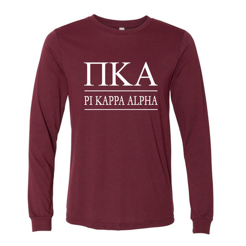 Pi Kappa Alpha Long Sleeve Tee