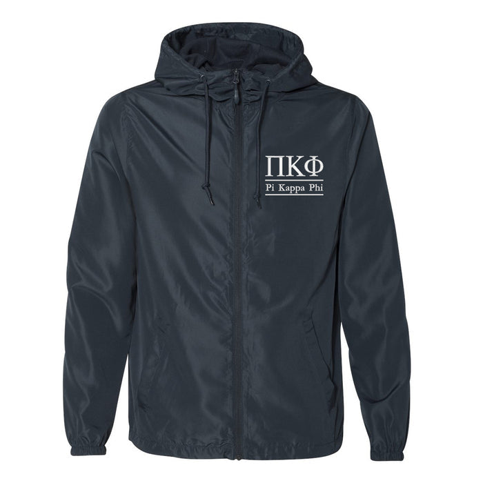 Pi Kappa Phi Full Zip Windbreaker