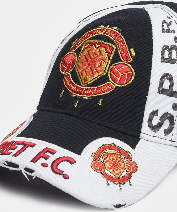 PIET F.C. Emblem Cap Black - Four Street