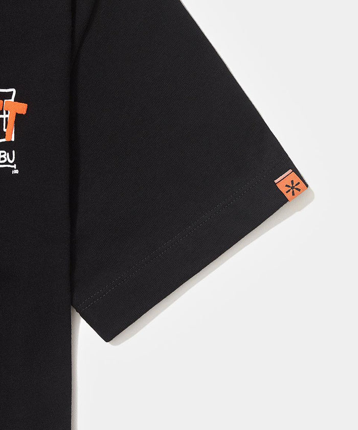 Piet + Pacaembu T-shirt - Black - Four Street