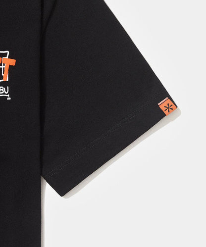 Piet + Pacaembu T-shirt - Black - Four Street