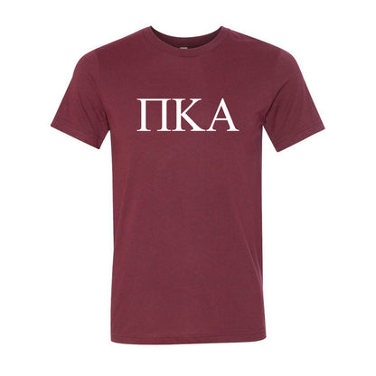Pike Kappa Alpha Letters Short Sleeve T-Shirt