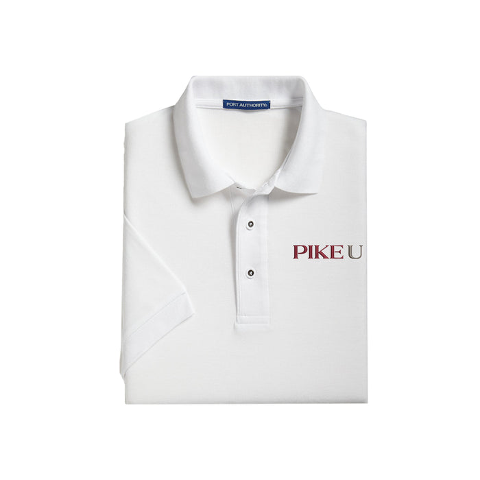 PIKE U Cotton Pique Polo