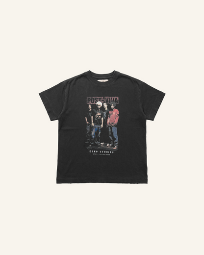 POST VIVA BAND REGULAR TEE - CHARCOAL