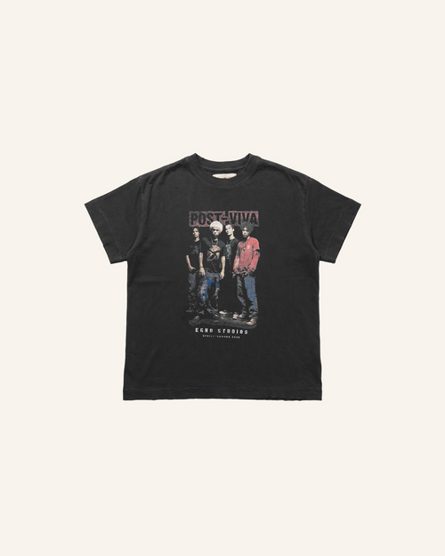 POST VIVA BAND REGULAR TEE - CHARCOAL