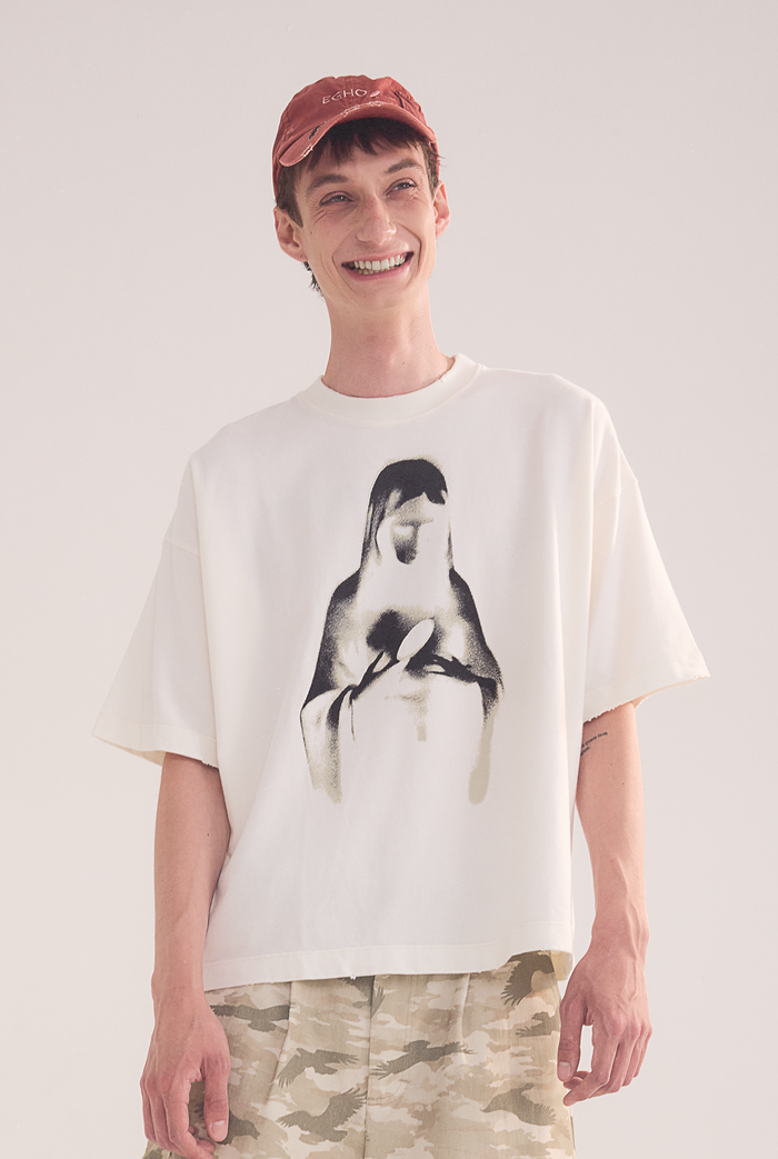 SANTA BOXY TEE - OW
