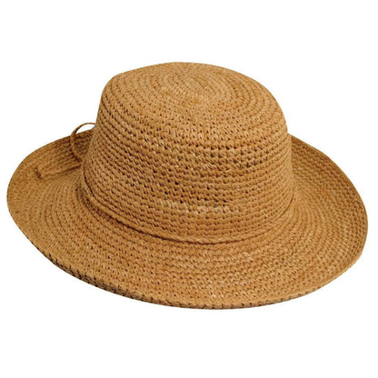 Scala Beaufort- Crocheted Straw Sun Hat - Hatcountry