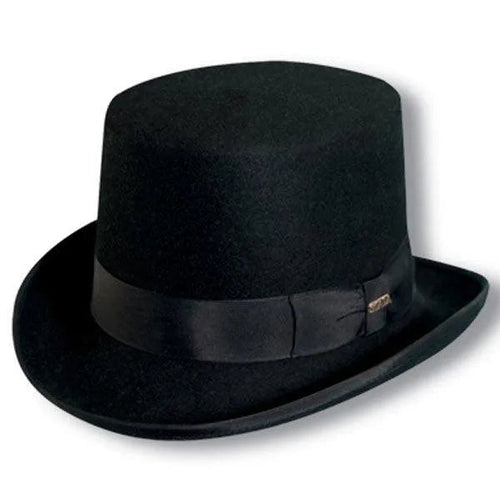 Scala Carter - Wool Felt Top Hat - Hatcountry