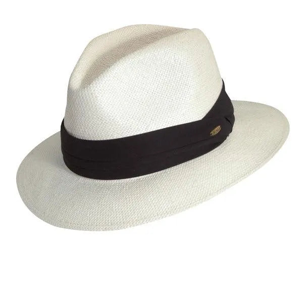 Scala Hannibal - Straw Fedora Hat - Hatcountry